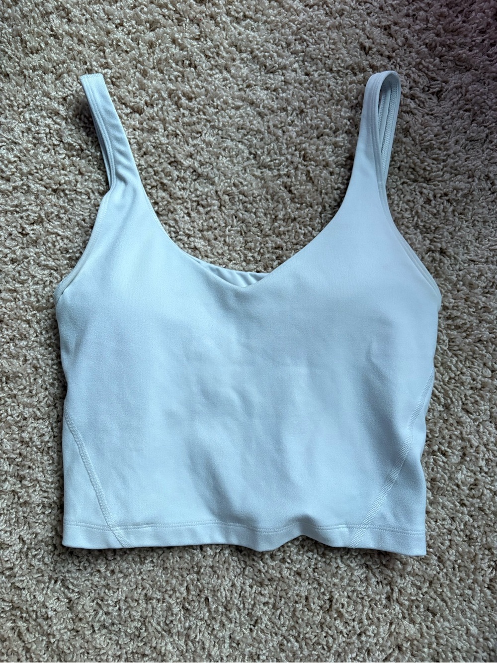 Gilly Hicks White Athletic Tank Top